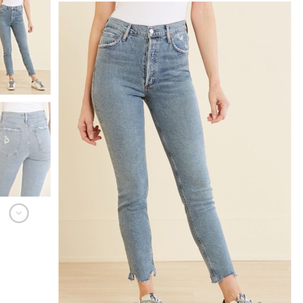 Agolde High Rose Nico Jean